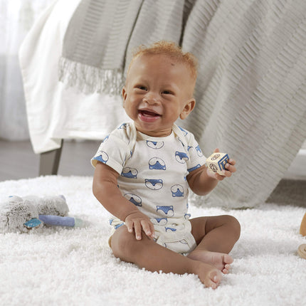 Gerber baby-boys paquete de 5 bodys de una pieza, Awesome Fox, Recién nacido