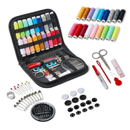 Amazon Basics Portable Travel Sewing Kits, Large, 