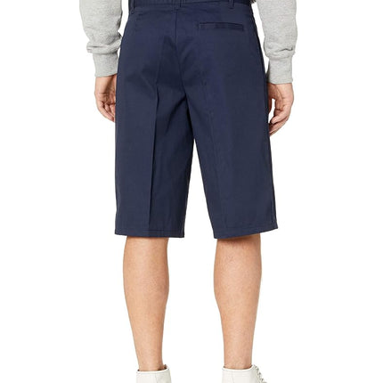 Short de niño French Toast, con cintura ajustable y parte delantera lisa, azul marino, 20 Husky