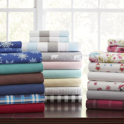 pointehaven Sheet Set, Cotton, Ashby Plaid, Queen