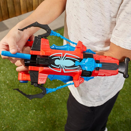 Spiderman Marvel NERF Strike 'N Splash Blaster, Blast Darts or Water, Super Hero Toys, Marvel Toys for Kids Ages 5 and Up