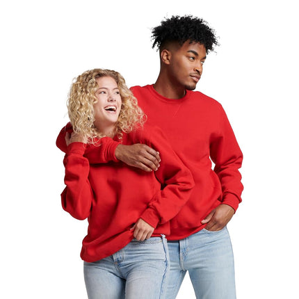 Sweats à capuche et pulls Russell Athletic Dri-Power Fleece pour hommes, anti-humidité, mélange de coton, coupe décontractée, tailles S-4X, rouge vif, 3XL