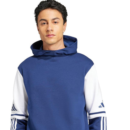 adidas Men's Squadra 25 Sweat Hoodie, Team Navy Blue/White, XL