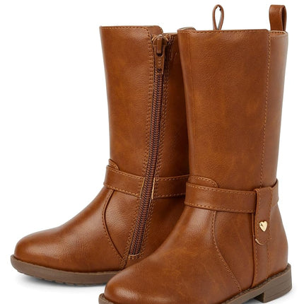 The Children's Place Bottes d'équitation hautes équestres pour bébé fille, beige, 11 enfant en bas âge