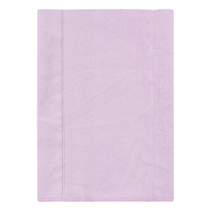 Hudson Baby Unisex Baby Cotton Flannel Burp Cloths, Purple Dainty Floral 7 Pack, One Size