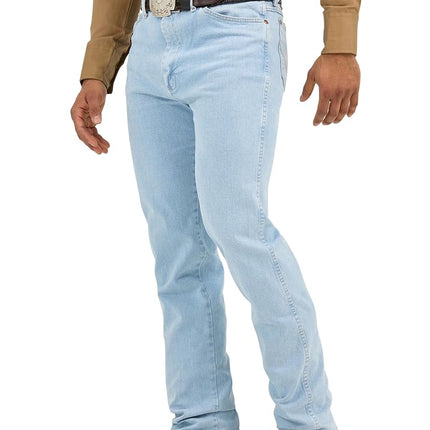 Wrangler Men's Cowboy Cut Slim Fit Jean, Bleach, 32W x 36L
