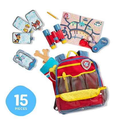 Melissa & Doug PAW Patrol Pup Pack Backpack Role Play Set, Multicolor, 33271