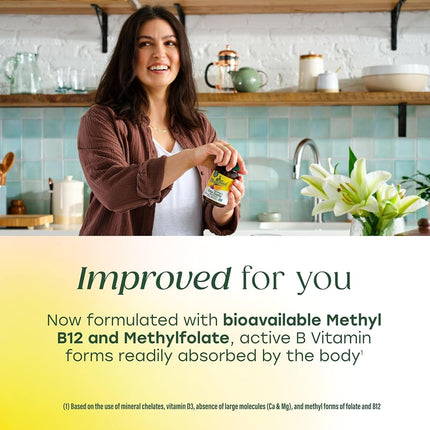 MegaFood Women's One Daily Multivitamin - For Immune Support, Energy Metabolism & Bone Health - Non-GMO, Vegetarian, Gluten-Free - 30 Tablets (30 Servings)