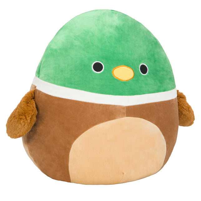 Squishmallow 16" Large Avery The Mallard Duck Plush - Soft and Squishy Duck Stuffed Animal Toy - Official Kellytoy - Great Easter Gift for Kids