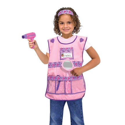 Melissa & Doug — Set de disfraz de peluquera (empaque ecológico)