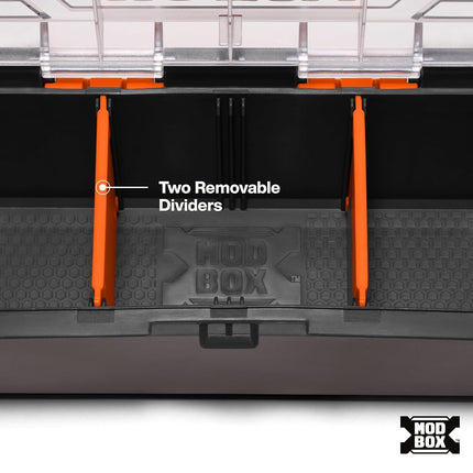 MODbox Parts Bin Rail Attachment