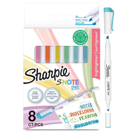Sharpie S-Note Duo Highlighters | Dual Ended Paste