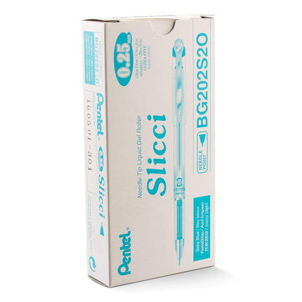 Pentel Arts Slicci 0.25 mm Extra Fine Gel Pen, Bab