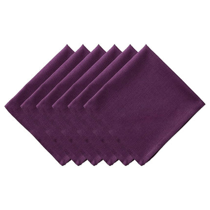 DII Tabletop Collection, Cotton, Olive Green, 20" x 20" (Set of 6)