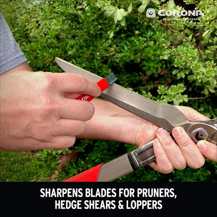 Corona AC 8300 Garden Tool Blade Sharpener, 1-Pack, Red