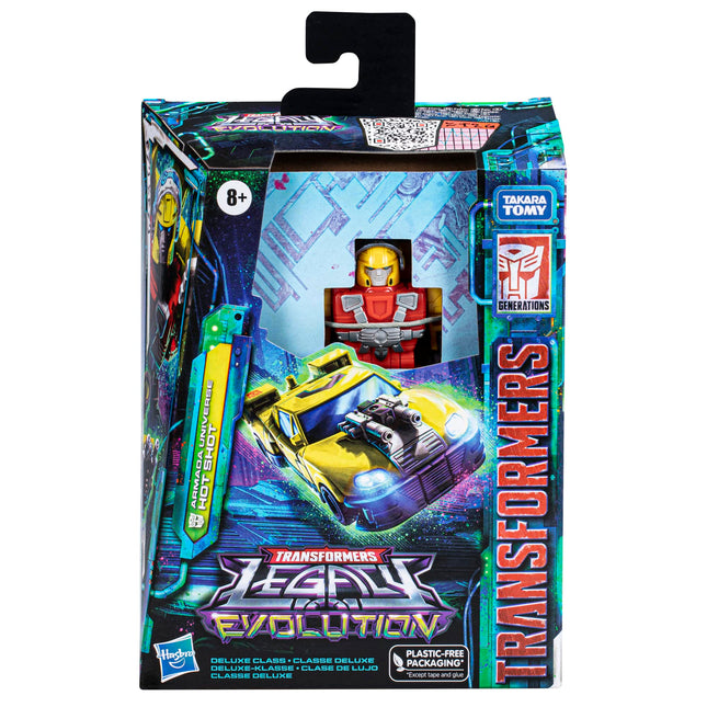 Transformers Legacy Evolution Deluxe Armada Universe Hot Shot 5.5” Action Figure
