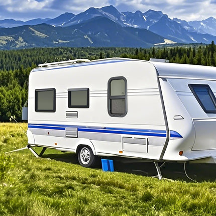 VEVOR Vertical RV Window, 14" W x 22" H Tinted Sliding RV Windo w with Net Screen & Trim Ring, Fit 15/16" - 1 3/4" Thickness Wall, RV Windo Replacement for Teardrop Cargo Trailer Camper, DOT Approved