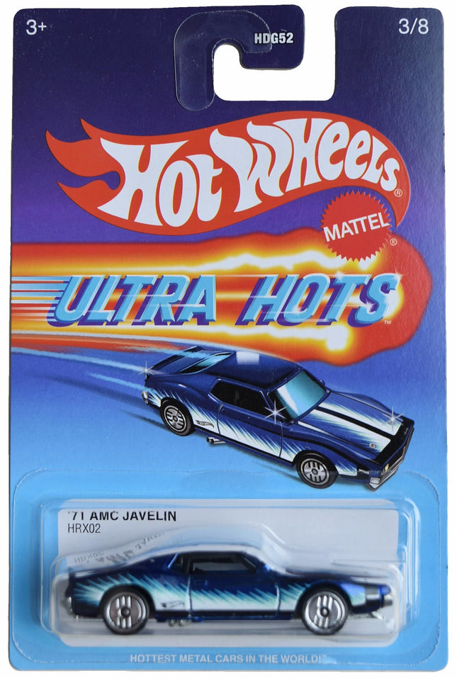 Hot Wheels '71 AMC Javelin, Ultra Hots 3/8 [Blue]