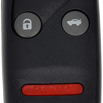 Dorman 99357 Keyless Entry Transmitter for Select Honda Models, Black