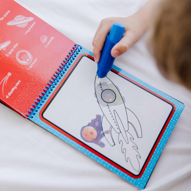 Melissa & Doug On The Go Water Wow! Reusable Mess-Free Water-Reveal Activity Pad � Space