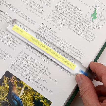 Carson MR-25 MagniRead 1.5x Bar Magnifier with Embedded Guideline