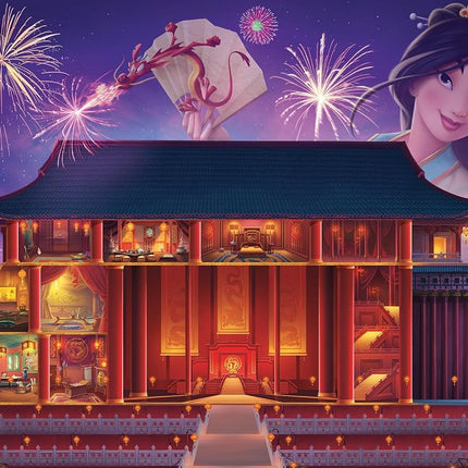 Ravensburger Adult Puzzles Disney Castles: Mulan -