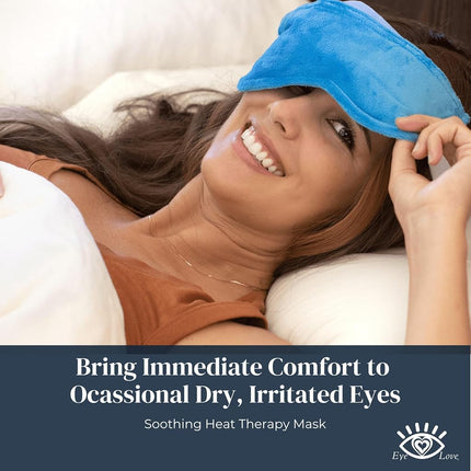 Warm Eye Compression Mask - Wet Heat Compress for Irritated Eyes and Eyelid Lumps