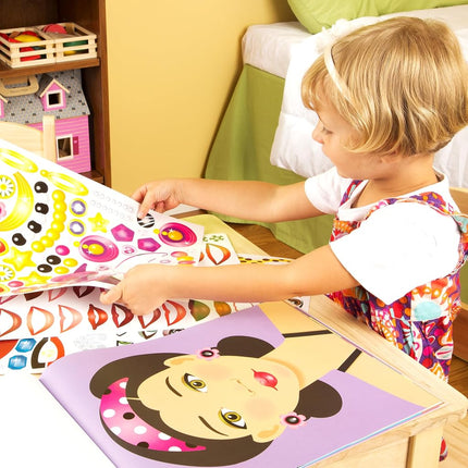 Make a Face Fashion Faces sticker pads - 250 stickers per Pack [Jan 01, 2013]