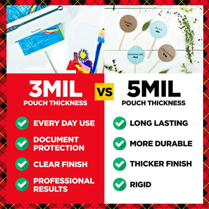 Scotch Rapid Thermal Laminator, Ready in 1 Minute, Never Jam Technology Automatically Prevents Misfed Items, 9 inch, Includes 2 Pouches (TL909X-EF)