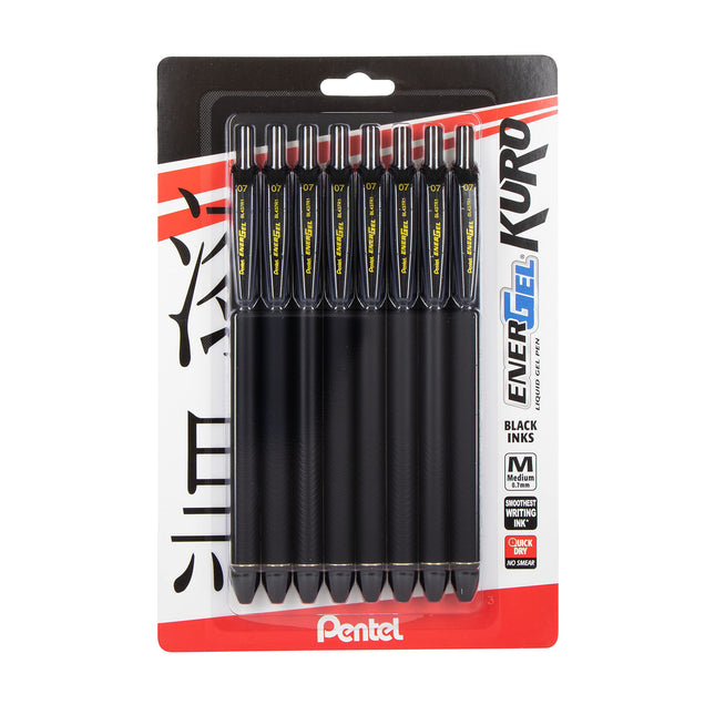 EnerGel Kuro Liquid Gel Pen, (0.7mm) Medium line, 