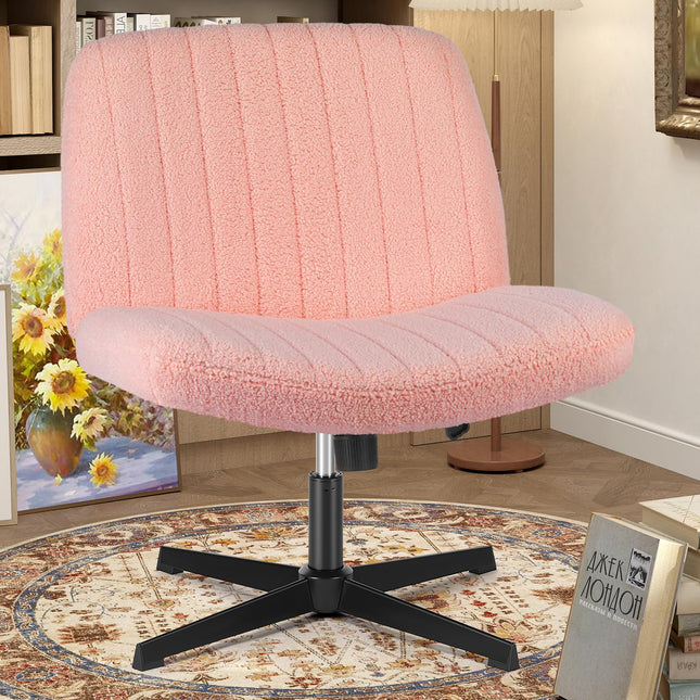 OLIXIS Criss Cross Chairs Legged Armless No Wheels