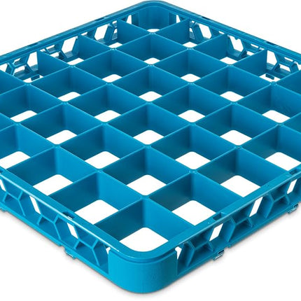 Carlisle FoodService Products CFS RE36C24 OptiClean 36 Compartment Divided Glass Rack Extender, 1.78", Orange