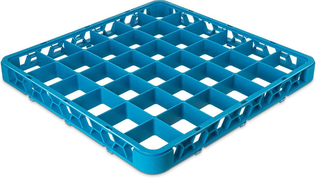 Carlisle FoodService Products CFS RE36C24 OptiClean 36 Compartment Divided Glass Rack Extender, 1.78", Orange