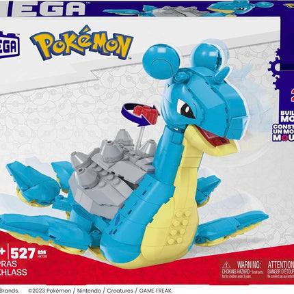 MEGA Pokémon Lapras: Mechanische, detailreiche Lapras-Figur Zum Zusammenbauen mit Einer Größe von Circa 18 cm