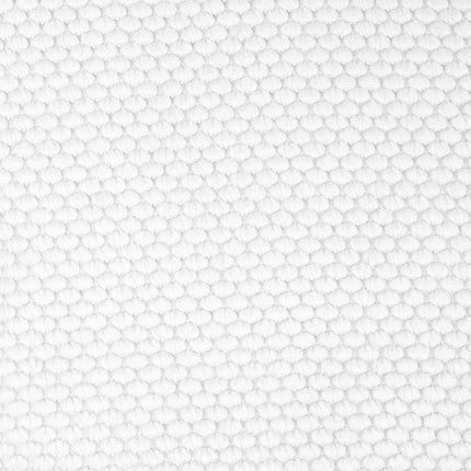 Sweet Home Collection Cushion Memory Foam Chair Pads Honeycomb Nonslip Back Seat Cover 16" x 16" 6 Pack White