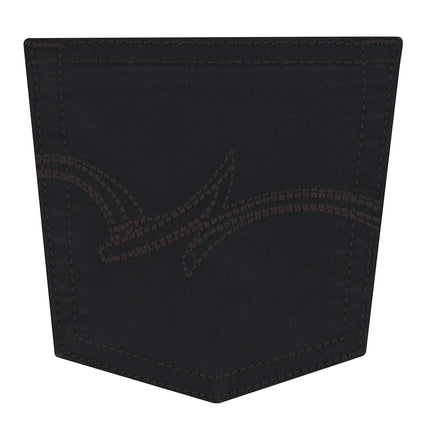 Wrangler Girls' Big Western Boot Cut Jean, Black, 14 REG