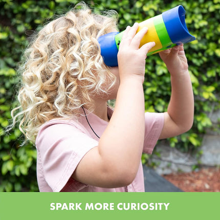 Learning Resources GeoSafari Jr. Kidnoculars, Ages 3+, Binoculars for Toddlers & Kids, Focus-Free Outdoor Toy for Nature Exploration & Role Play. Gifts for Kids