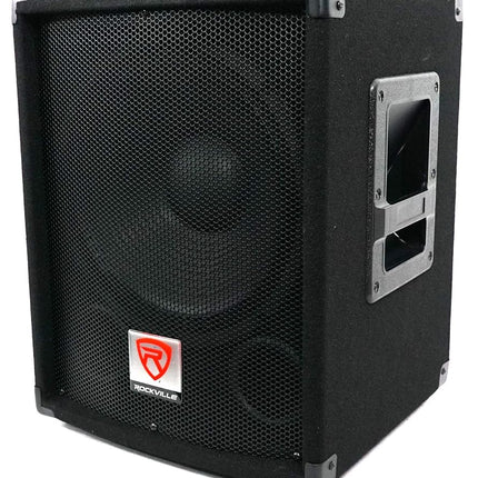 Rockville SBG1128 12-Inch 600 Watt Passive Pro DJ Subwoofer, MDF Cabinet/Pole Mount