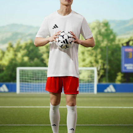 adidas Men's Entrada 26 Jersey, White/White, 3XL