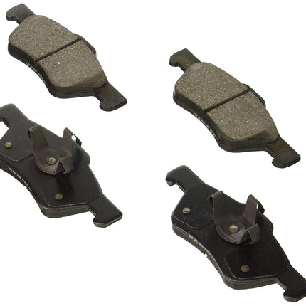 BOSCH BE1047H Blue Ceramic Disc Brake Pad Set With Hardware - Compatible With Select Ford Escape; Mazda Tribute; Mercury Mariner; FRONT