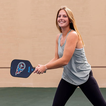 Franklin Sports NFL Tennessee Titans Pickleball Paddle - Official NFL Team Pickleball Paddles - USAP (USAPA) Approved Premium Quality Pickleball Paddles - Authentic Team Logos + Colors
