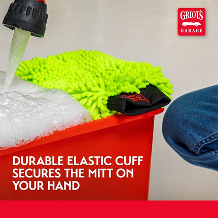 Griot's Garage 10268 Micro Fiber Wash Mitt - Set of 2