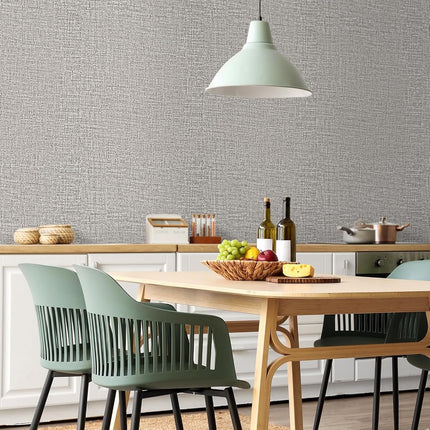 WADILE Grasscloth Peel and Stick Wallpaper