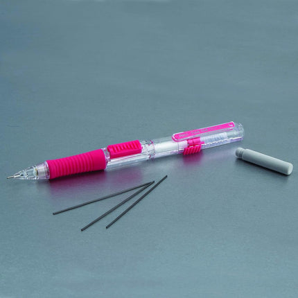 Pentel QUICK CLICK Mechanical Pencil (0.7mm), Pink Barrel - PD217P