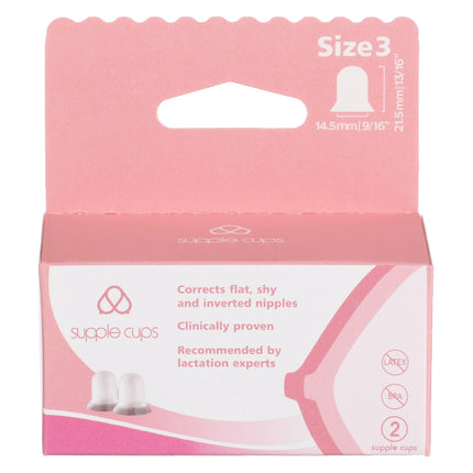 Supple Cups for Flat, Shy and Inverted Nipples (Si