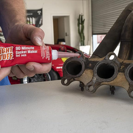 Permatex 34628 Right Stuff 90 Minute Red High Temperature Gasket Maker, 3 oz