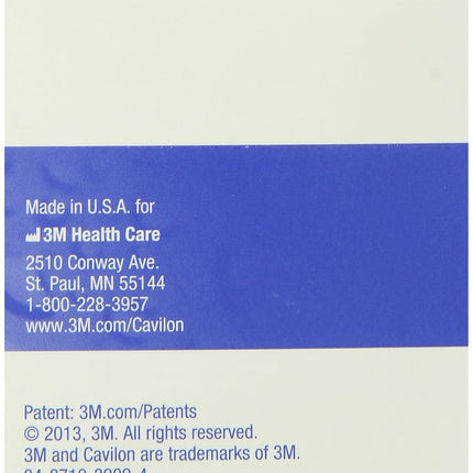 3M™ Cavilon™ No Sting Barrier Film 3344, 1ML 30/Carton, 4 Cartons/Case