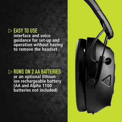 3M - Casque antibruit électronique sans fil Peltor Sport Tactical 500, #TAC500-OTH