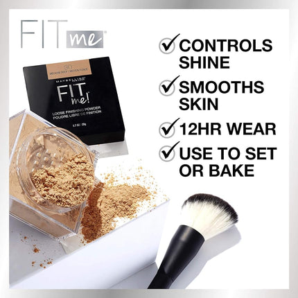 MAYBELLINE Fit Me! Loose Finishing Powder - Dark