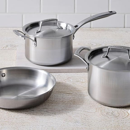 Le Creuset Stainless Steel Essential Saucepan, 2qt